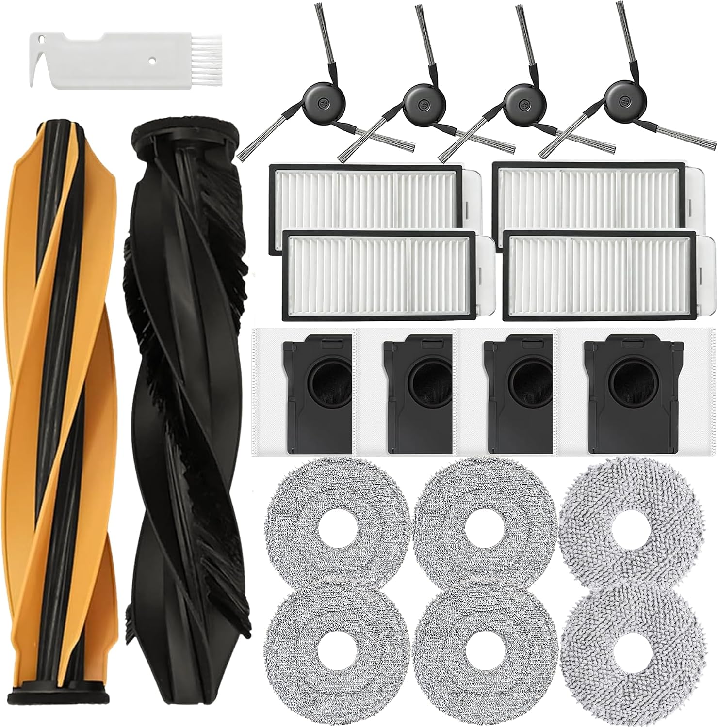 21 Pièces Accessoires pour Dreame X50 Ultra L40s Pro Ultra Aspirateur