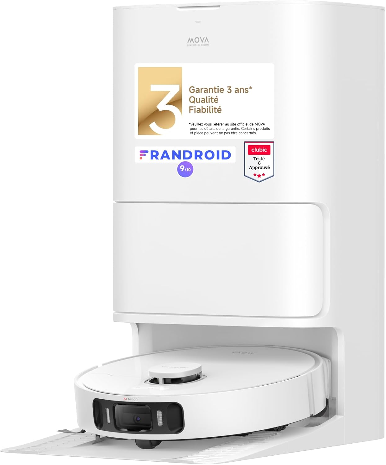 MOVA E40 Ultra Robot Aspirateur avec Station d'entretien Automatique — Mova E30 Ultra