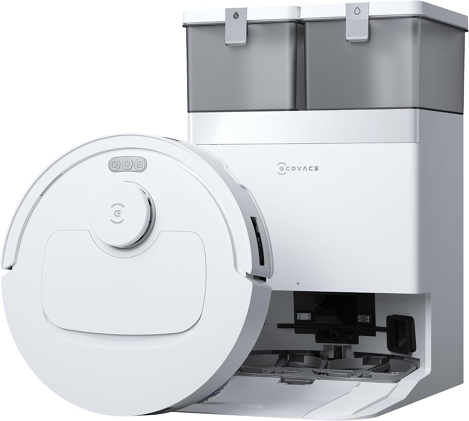ECOVACS DEEBOT T30e Omni Robot Aspirateur Laveur 25000Pa ZeroTangle 3.0 — T30e OMNI WHITE