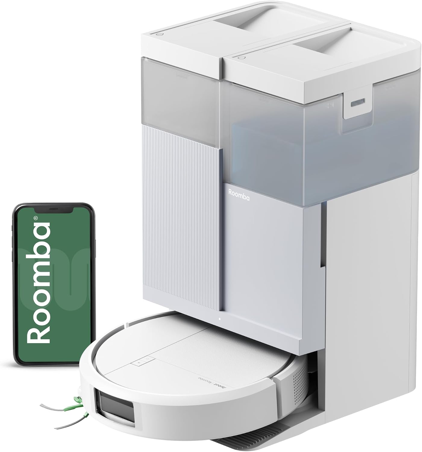 Roomba Plus 416 Robot aspirateur 2en1 + base AutoWash — Roomba® Plus 416 Combo robot + AutoWash™ dock
